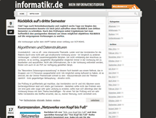 Tablet Screenshot of informatikr.de